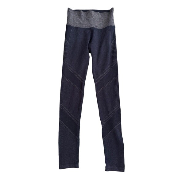 Athleta Twilight Tight Midnight Blue Sparkle Shimmer Leggings Women's Size Small - Picture 1 of 5